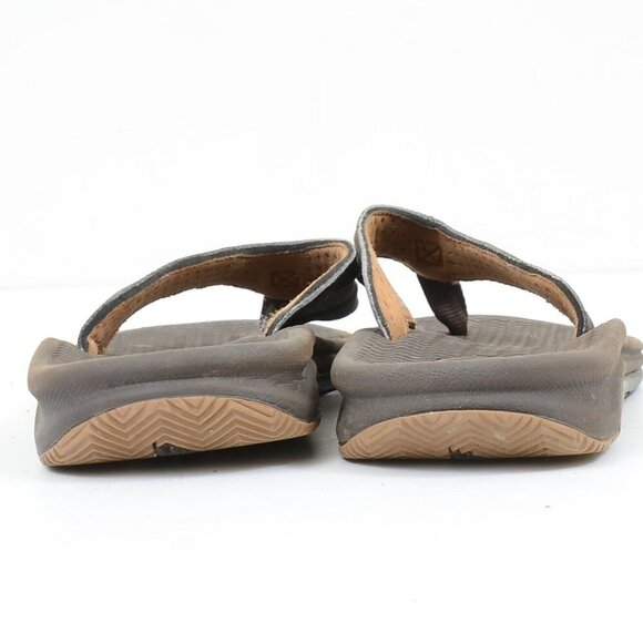 Reef Flex Brown Summer Beach Flip Flop Thong Sandal Size Men's 7 Wmns 9 - Picture 4 of 6